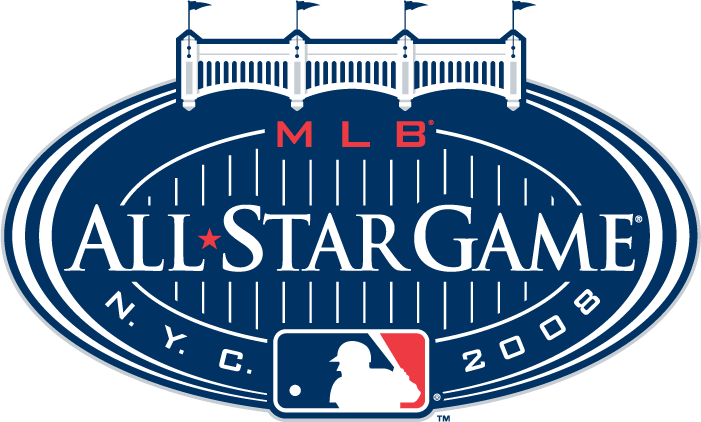 MLB All-Star Game 2008 Alternate Logo v2 iron on heat transfer